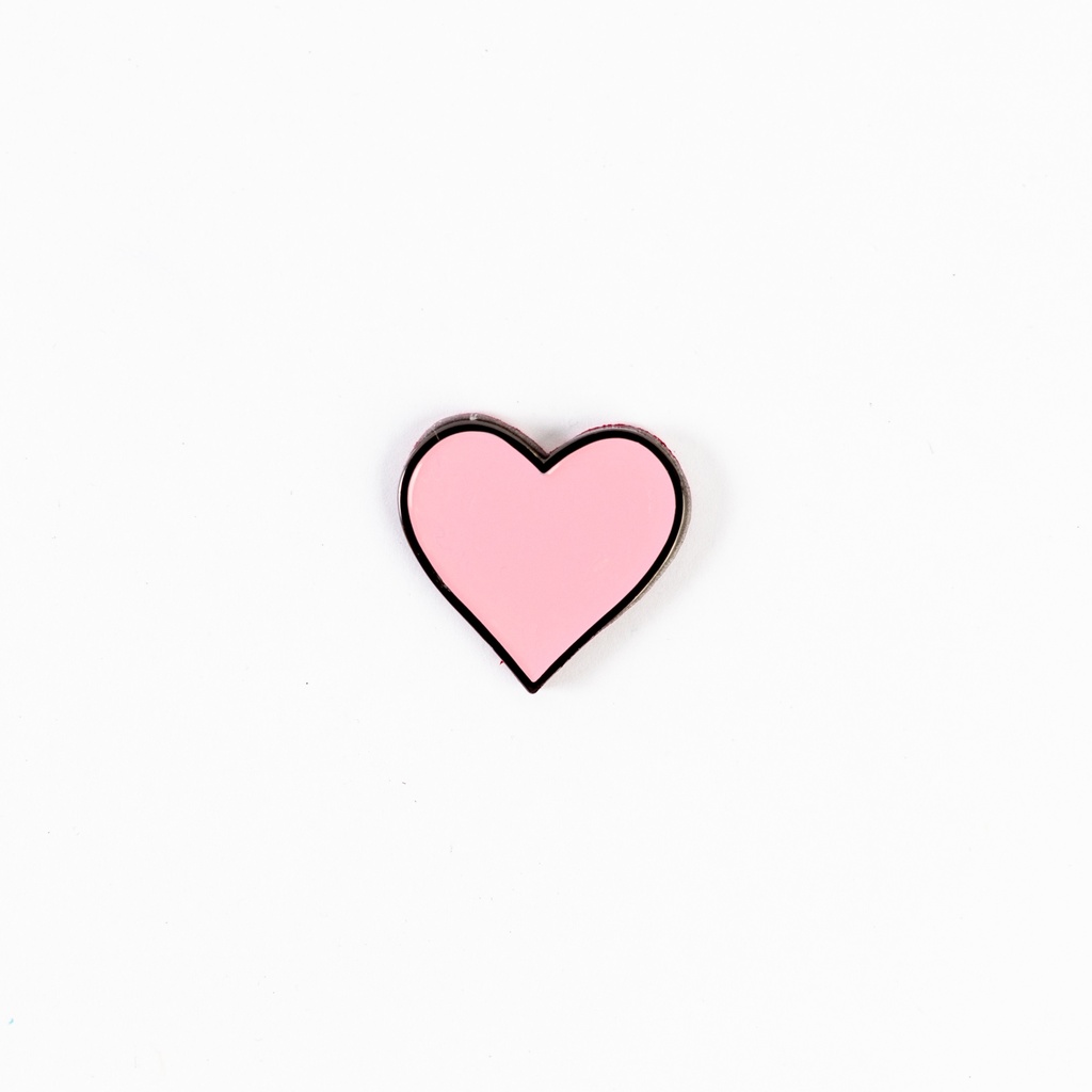 Metal Sticker - Pink heart