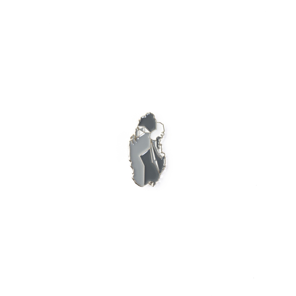 Pin 13 -Qatar map sliver