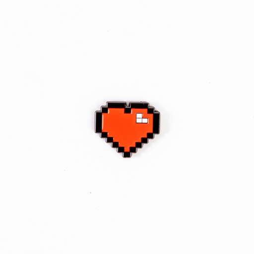 Metal Sticker - Red heart 