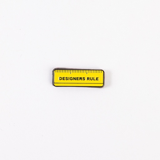 Metal Sticker - Designers Rule