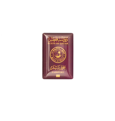 3D Sticker 22 - Passport